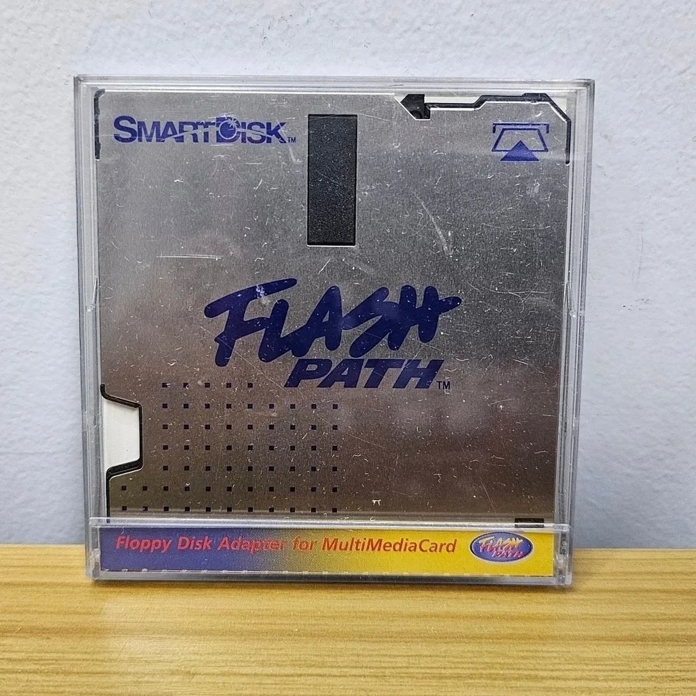 SmartDisk Flash Path Floppy Disk Adapter SmartMedia Card Reader 3.5
